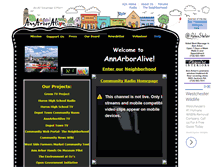 Tablet Screenshot of annarboralive.com
